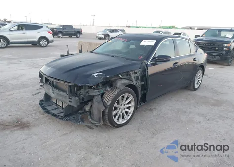 2020 Cadillac Ct5 Luxury z USA, uszkodzony, nr VIN 1G6DS5RK1L0100158